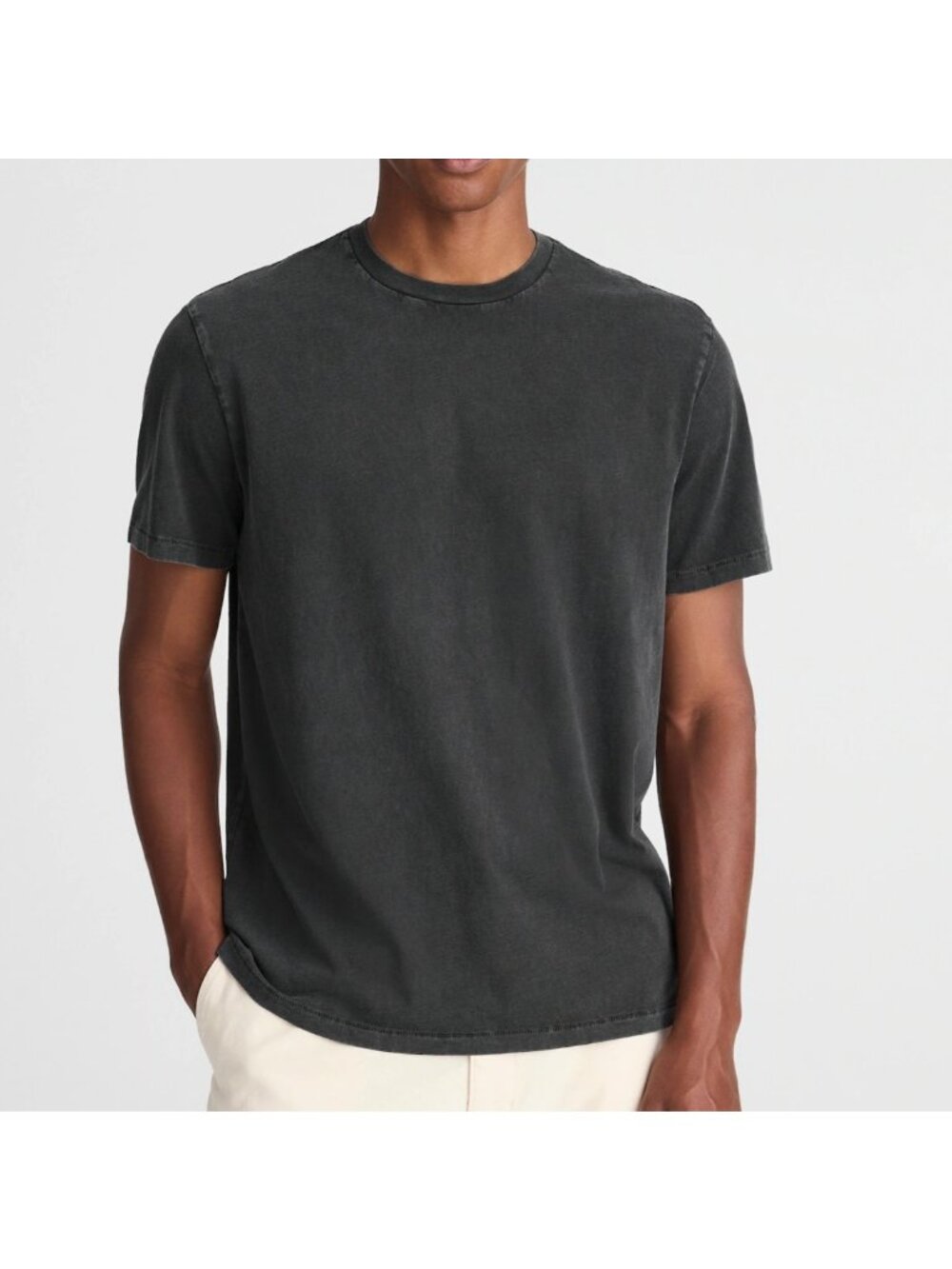 NWT Madewell Rockaway Tee Men's XXL Coal Gray Crewneck Lightweight T-Shirt